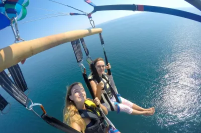 Optional parasailing